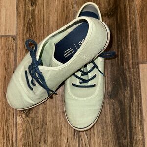 Toms sneakers, Women’s 10, mint
